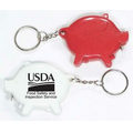 Pig Tape Measure with Key Holder